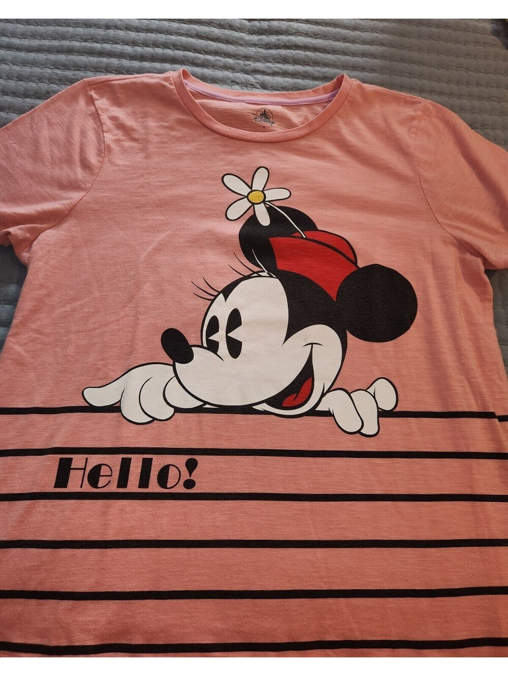 Disney Minnie Mouse Hello Goodbye Shirt - Women's XL